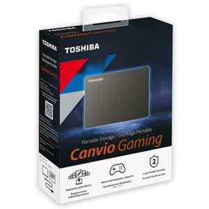 Disco duro Toshiba negro canvio gaming