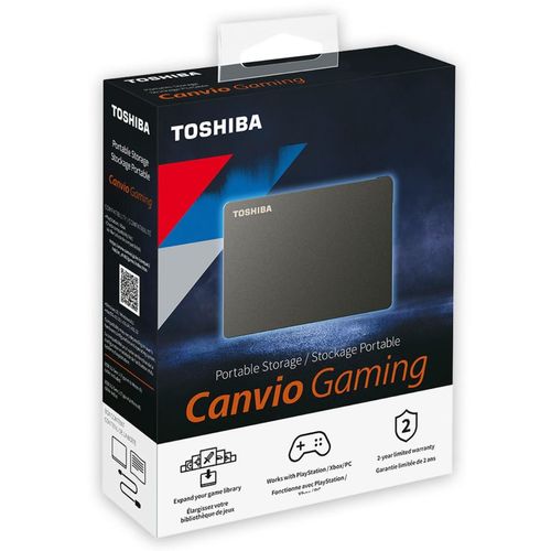 Disco Duro Toshiba Negro Canvio Gaming