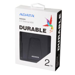 Disco duro externo Adata negro hd680