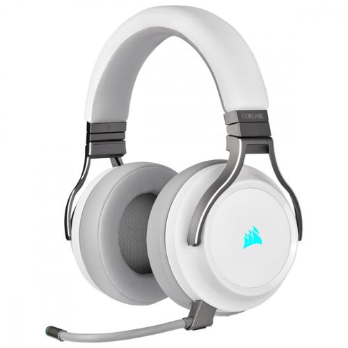 Audífonos Corsair Blanco VIRTUOSO RGB WIRELESS 7.1