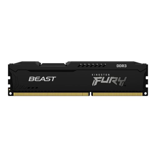 Memoria RAM Kingston Negro FURY Beast DDR3