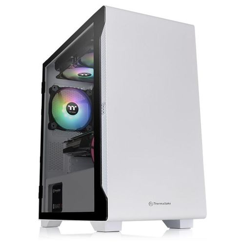 Gabinete Thermaltake Blanco S100 TG Snow con Ventana