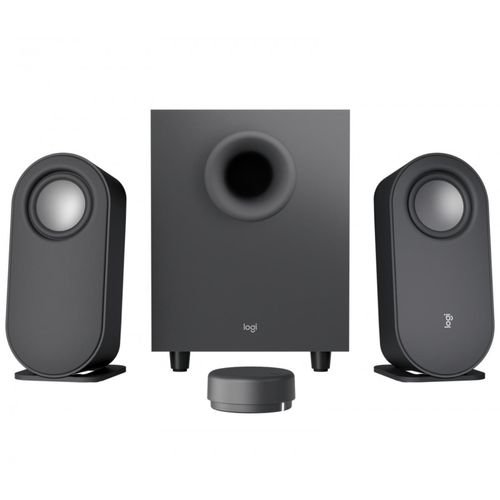 Bocina Logitech Negra Z407 con Subwoofer