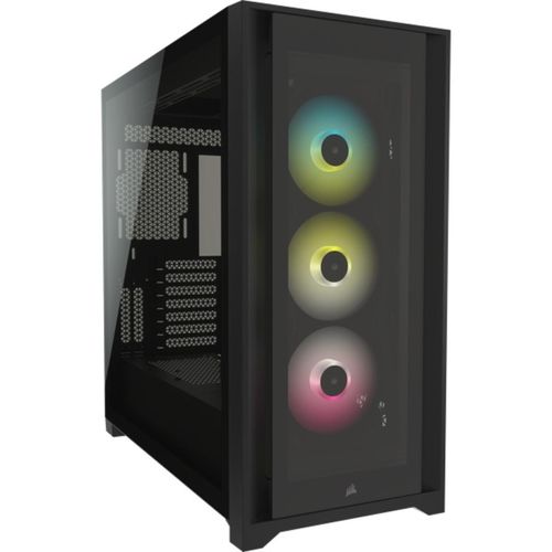 Gabinete Corsair Negro iCUE 5000X