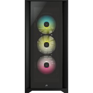 Gabinete Corsair negro icue 5000x