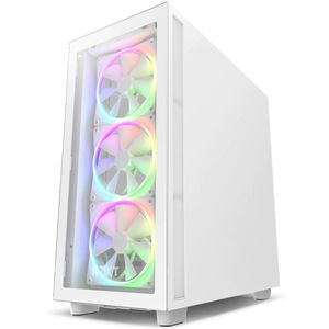 Gabinete NZXT blanco h7 elite