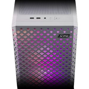 Gabinete gamer XPG blanco defender pro