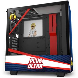 Gabinete NZXT azul y rojo h510i