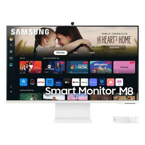 Monitor Samsung  32" 4K Plano LS32DM801ULXZX