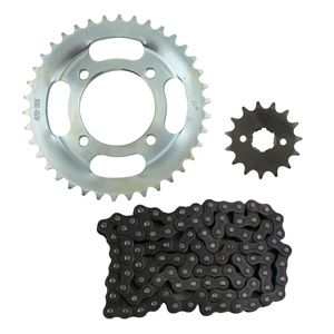 Kit de sprocket y cadena Kimtec italika ft-125 motkt312