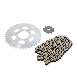 Kit de sprocket y cadena Kimtec italika dm-200 motkt311