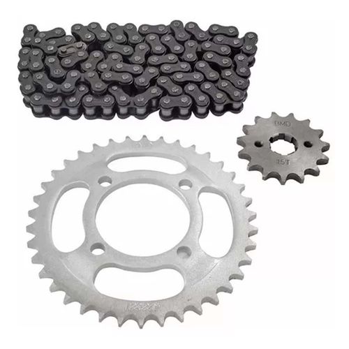 Kit De Sprocket Y Cadena Kimtec Italika FT-150 MOTKT313