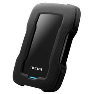 Disco Duro Externo Adata Negro HD330 2.5'', 4TB, USB 3.1, a prueba de golpes, para Mac/PC.