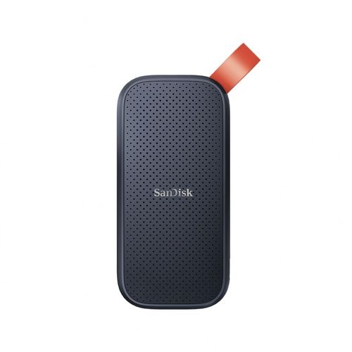 SSD Externo SanDisk Negro Portable, 480GB, USB-C.