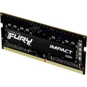 Memoria ram Kingston negro fury impact ddr4