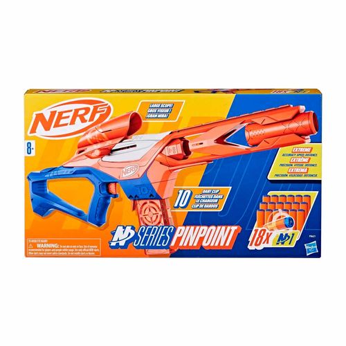 Pistola De Dardos Serie N Nerf Multicolor F8621