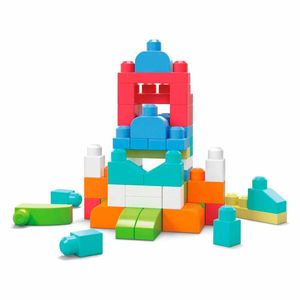 Bolsa de construcción de 60 piezas Mega Bloks multicolor dch54