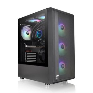 Gabinete Thermaltake negro s200 tg argb
