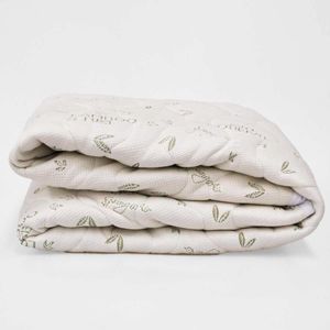 Protector para colchón king size Spring Air blanco bamboo luxe