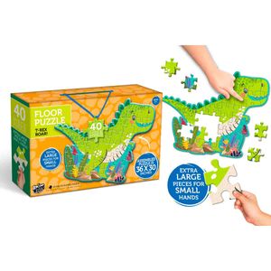 Rompecabezas de dinosaurio con 40 piezas Anker multicolor 250116/dom