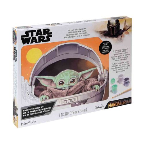 Set De Arte Pinta Por Numero Star Wars Anker Multicolor 73-91825