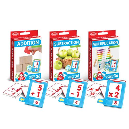 Juego De Tarjetas Didácticas De Matemáticas Anker Multicolor 850013/DOM