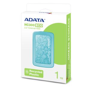 Disco duro externo Adata verde hc300 eco 2.5"