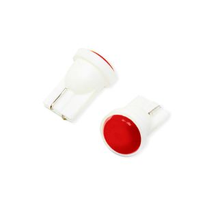 Foco pellizco Windsor t10 wedge-1led rojo universal motfo55
