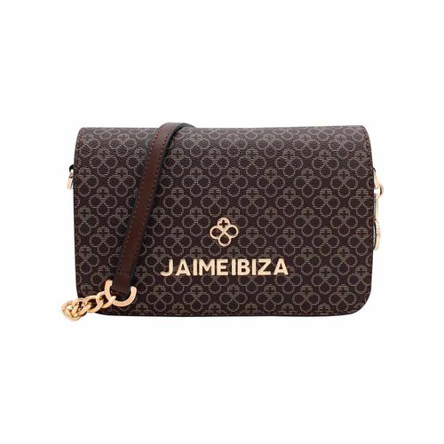 Bolso Crossbody Para Dama Jaime Ibiza  Chocolate Mini JI 2500