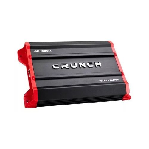 Amplificador 4 Canales 1500 W Crunch Negro GP-1500.4