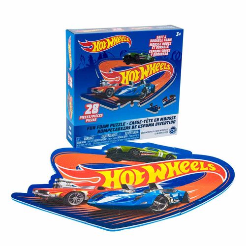 Rompecabezas De Foamy Hot Wheels Four Season Multicolor 64480