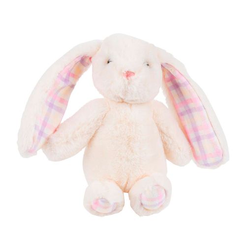 Peluche De Conejo Gingham Four Season Blanco 83459