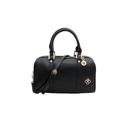 Bolso Tipo Bowler Para Dama Jaime Ibiza Negro JI 2504