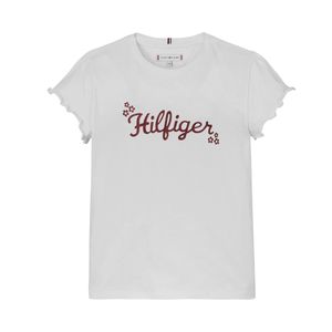 Playera casual para jovencita Tommy Hilfiger gris kg0kg08132-tjx