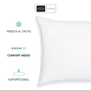 Almohada América home fresh con micropartículas de gel