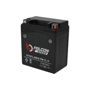 Batería para motocicleta Falcon Speed mf-faiytx7l-bs/6-fm-7l-ii bat-6801-3031