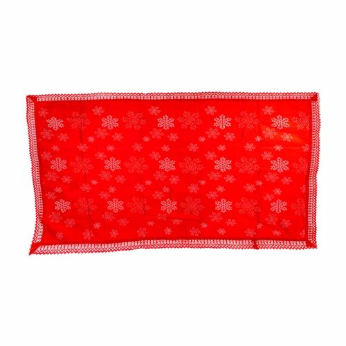 Mantel Rectangular Violet Linen Rojo SEASONAL-2