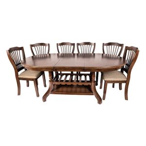Antecomedor de 6 sillas New Classic espresso d2541-10-d2541