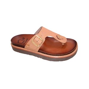 Sandalia Casual Para Dama Nomadas Café 35018