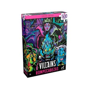 Rompecabezas villanos de Disney con 500 piezas Novelty multicolor jca-2849