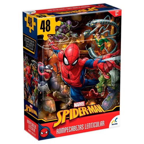 Rompecabezas Lenticular Spiderman Novelty Multicolor JCA-3118T