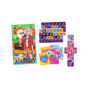 Juego de mesa 3 en 1 Barbie Novelty multicolor jca-3193