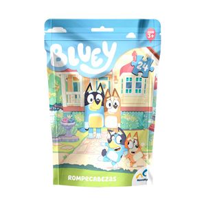 Rompecabezas de Bluey con 24 piezas Novelty multicolor jca-3967