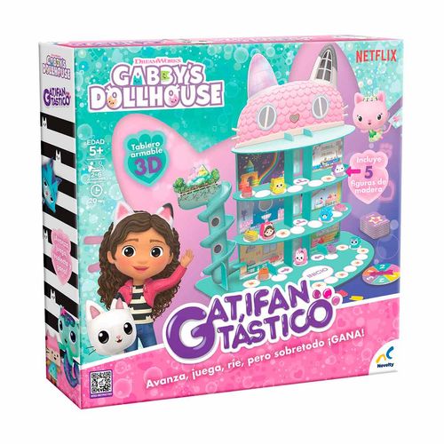 Juego De Mesa Gatifantastico Gabbys Dollhouse Novelty Multicolor JCA-4076