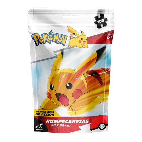 Rompecabezas Pokémon De 100 Piezas Novelty Multicolor JCA-4159