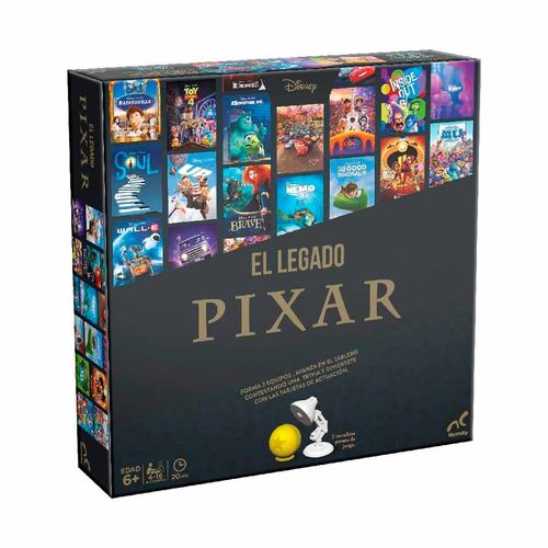 Juego De Mesa El Legado Pixar Novelty Multicolor JCA-4205