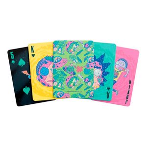 Baraja coleccionable de rick y morty Novelty multicolor jca-4248n