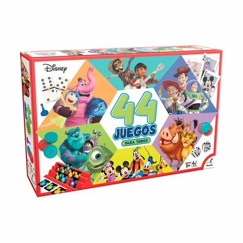 Set De 44 Juegos De Mesa De Disney Novelty Multicolor JCA-4284