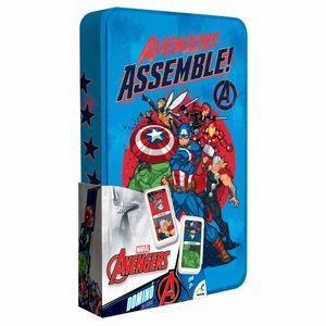 Dominó de Avengers con 28 fichas Novelty multicolor jca-452