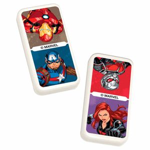 Dominó de Avengers con 28 fichas Novelty multicolor jca-452